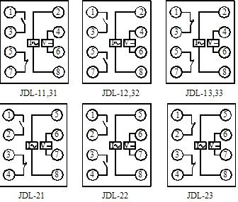JDL-13內部接線圖