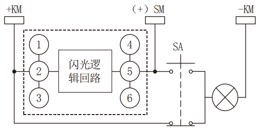 閃光繼電(diàn)器接線圖