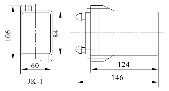DZ-700/2022外形(xíng)尺寸(cùn)圖