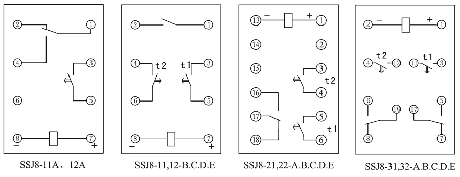 SSJ8-31C內部接線圖