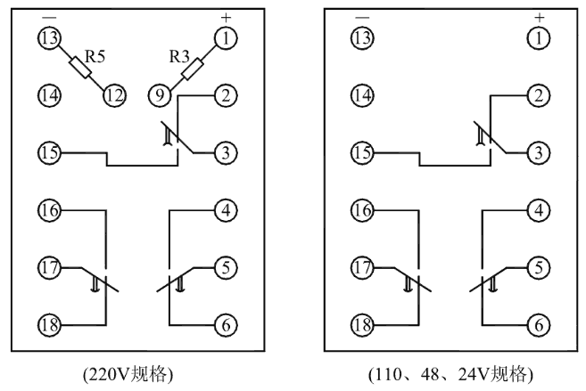BS-11內部(bù)接線圖