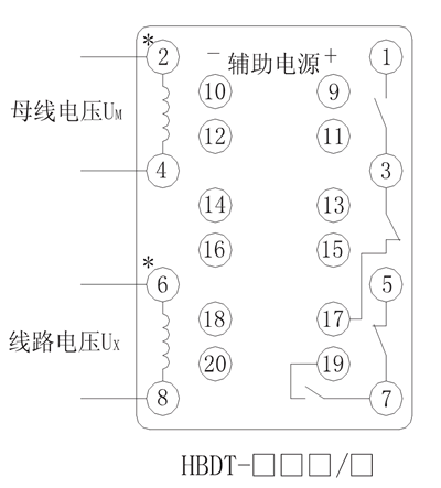 HBDT-24Q/5內部接線圖