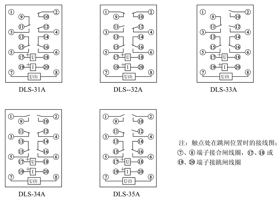 DLS-32A內部接線圖(tú)